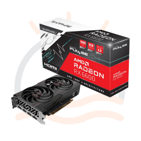 Rx 6600 Sapphire Pulse Dual Fan
