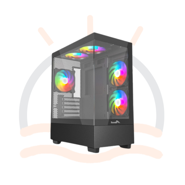 THUNDER BLACK FOX WITH 3RGB FAN