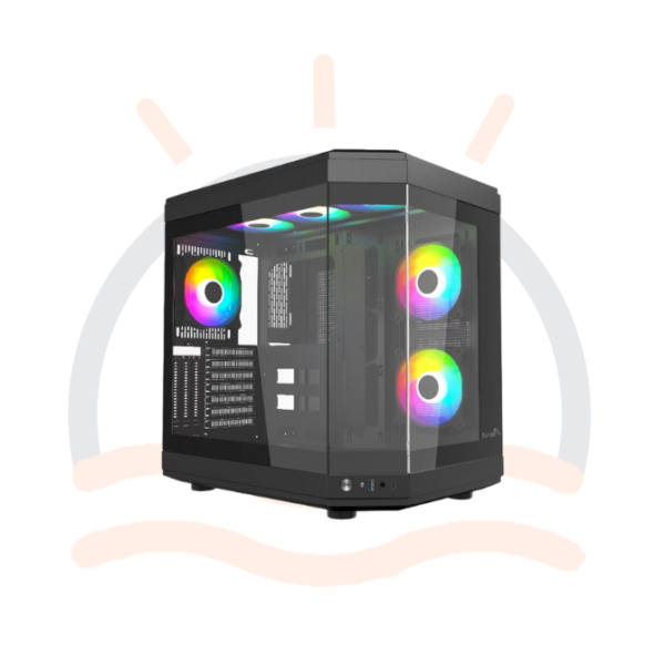 THUNDER CARBON FULL TOWER ATX WITHOUT FAN