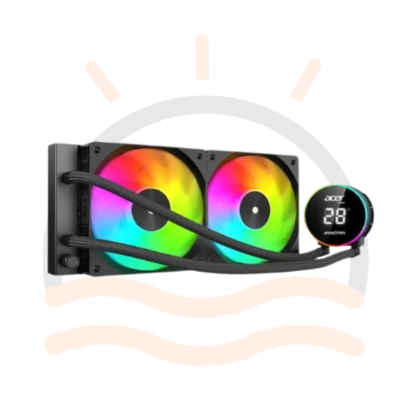 Acer AC240YN Black AIO Liquid CPU Cooler