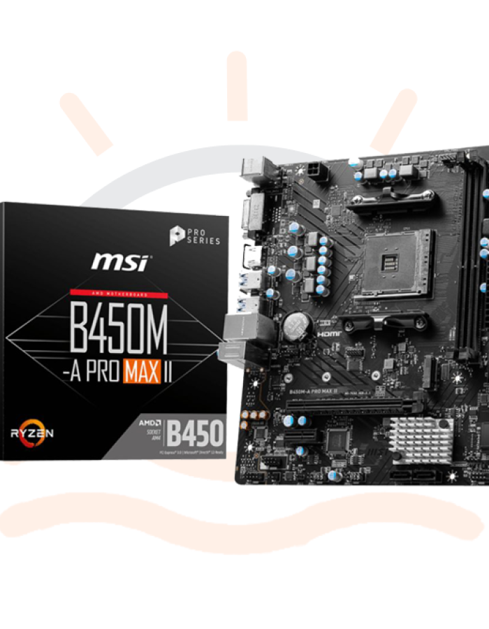 MSI B450M A PRO MAX ii NEW