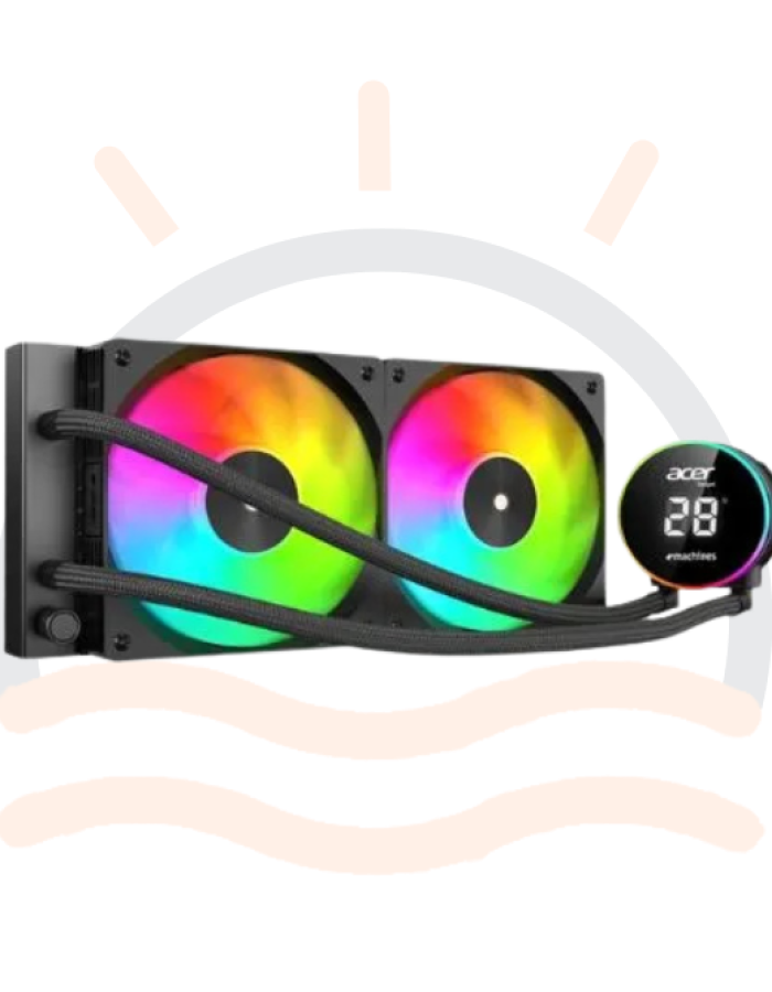 Acer AC240YN Black AIO Liquid CPU Cooler